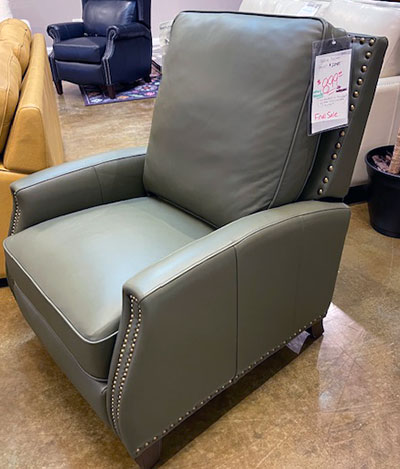 Barcalounger Reclining Leather Chair