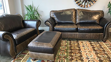 Top Grain Leather Sofa Divani Classic Leather Legacy Leather